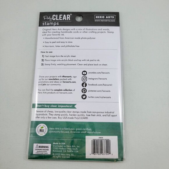 Christmas Crafts Lot Hero Arts Border Stamps Wood Snowflake Dies Merry Wishes - Picture 10 of 16